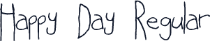 Happy Day Regular