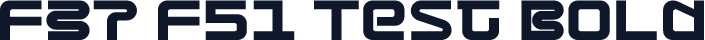 F37 F51 Test Bold