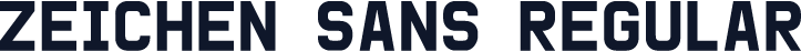 Zeichen Sans Regular