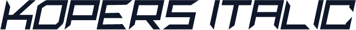 kopers Italic