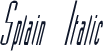 Splain Italic
