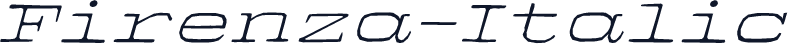 Firenza-Italic