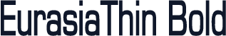 EurasiaThin Bold