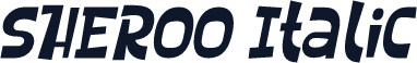 SHEROO Italic