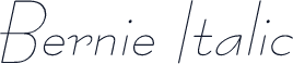 Bernie Italic