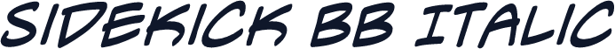 Sidekick BB Italic