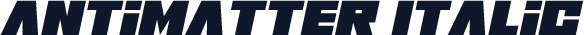 Antimatter Italic