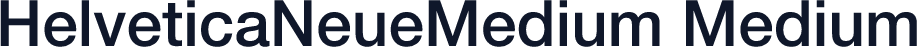 HelveticaNeueMedium Medium