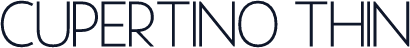 Cupertino Thin
