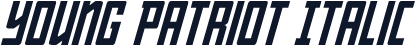 Young Patriot Italic