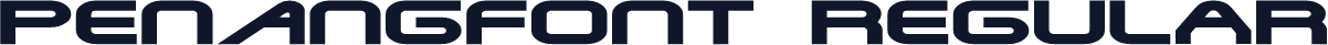 PENANGfont Regular