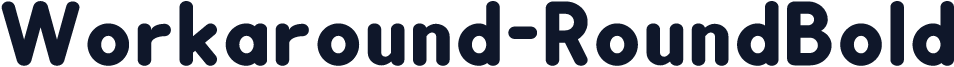 Workaround-RoundBold