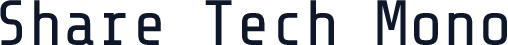 Share Tech Mono
