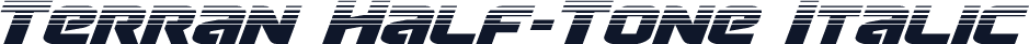 Terran Half-Tone Italic