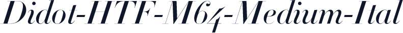 Didot-HTF-M64-Medium-Ital