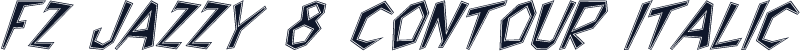 FZ JAZZY 8 CONTOUR ITALIC