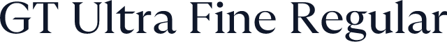 GT Ultra Fine Regular