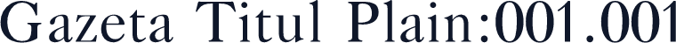 Gazeta Titul Plain:001.001