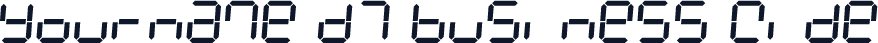 Yourname D7 Business Wide
