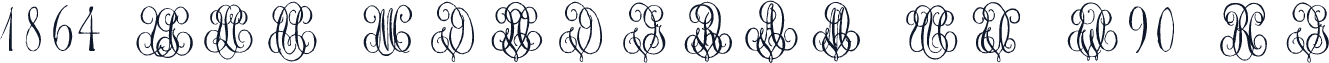 1864 GLC Monogram UV W90 Rg