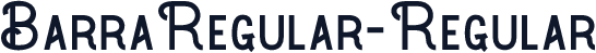 BarraRegular-Regular