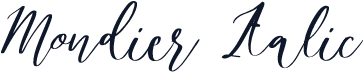 Mondier Italic