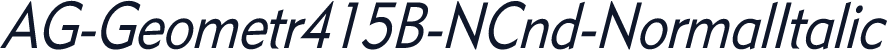 AG-Geometr415B-NCnd-NormalItalic