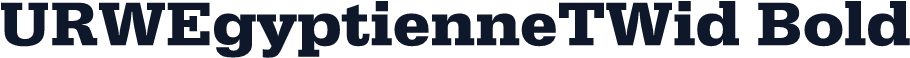 URWEgyptienneTWid Bold
