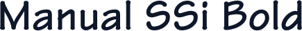 Manual SSi Bold
