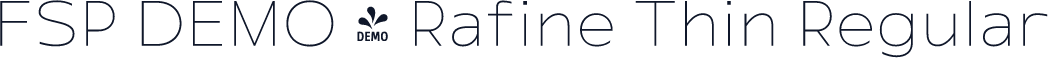 FSP DEMO - Rafine Thin Regular