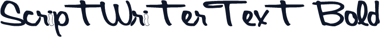 ScriptWriterText Bold