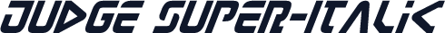 Judge Super-Italic