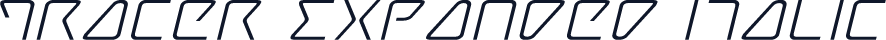 Tracer Expanded Italic