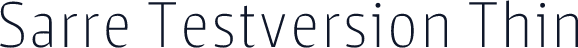 Sarre Testversion Thin