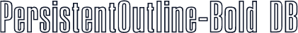 PersistentOutline-Bold DB