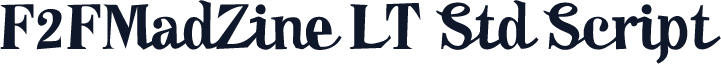 F2FMadZine LT Std Script