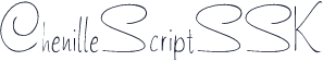 ChenilleScriptSSK