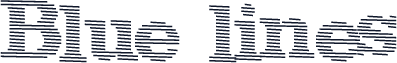 Blue lines