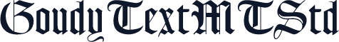 GoudyTextMTStd