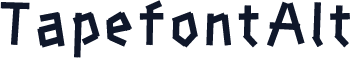 TapefontAlt