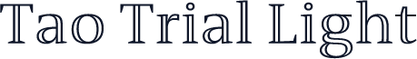 Tao Trial Light