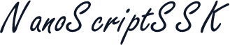 NanoScriptSSK