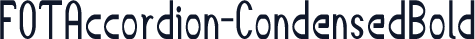 FOTAccordion-CondensedBold