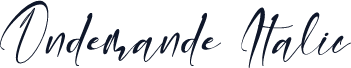 Ondemande Italic