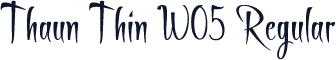 Thaun Thin W05 Regular