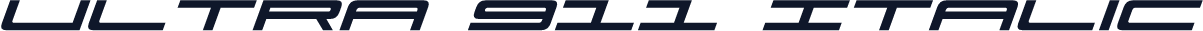 Ultra 911 Italic