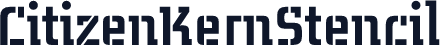 CitizenKernStencil