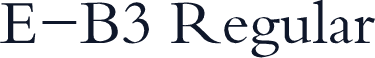 E-B3 Regular