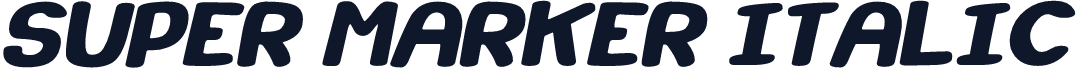 Super Marker Italic