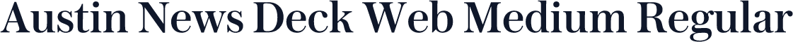 Austin News Deck Web Medium Regular